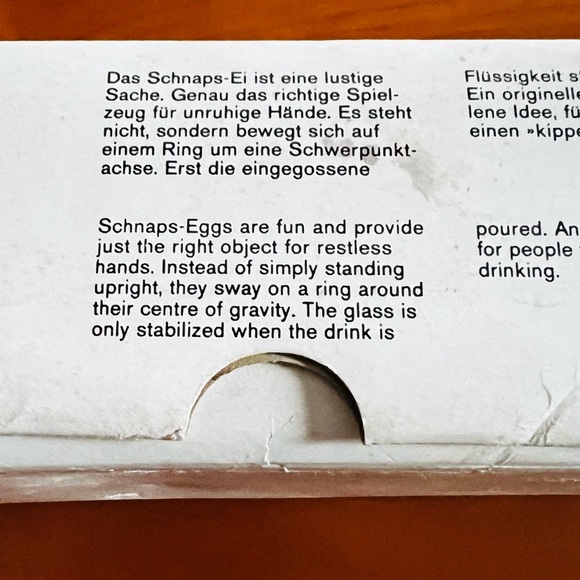 UNIQUE & RARE MCM ROSENTHAL SCHNAPS-EI GLASSES - Picture 3 of 8